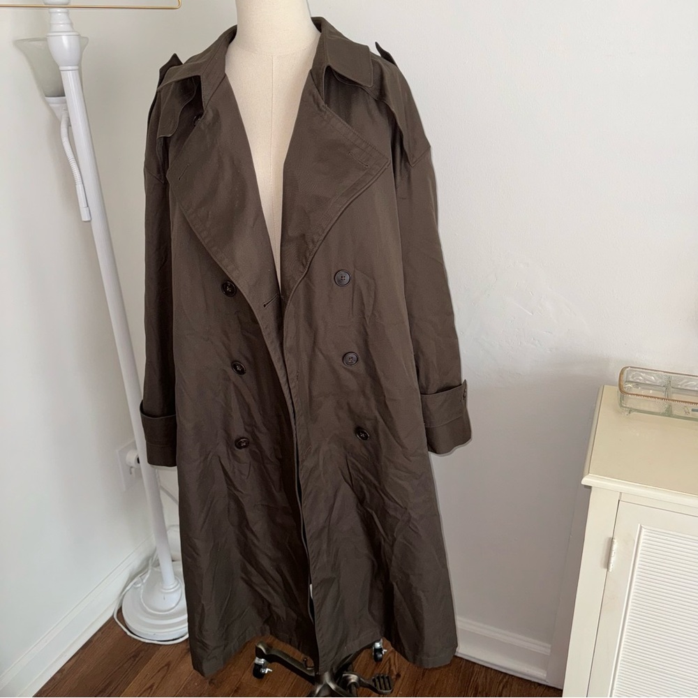 Dior Brown Trench Coat